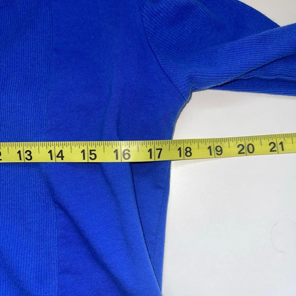 Fabletics Astoria Shrug Cobalt Blue Open Front Cardigan Xsmall Women’s - Picture 7 of 10